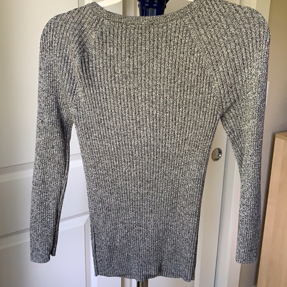 Express rib knit sweater - Picture 4 of 4